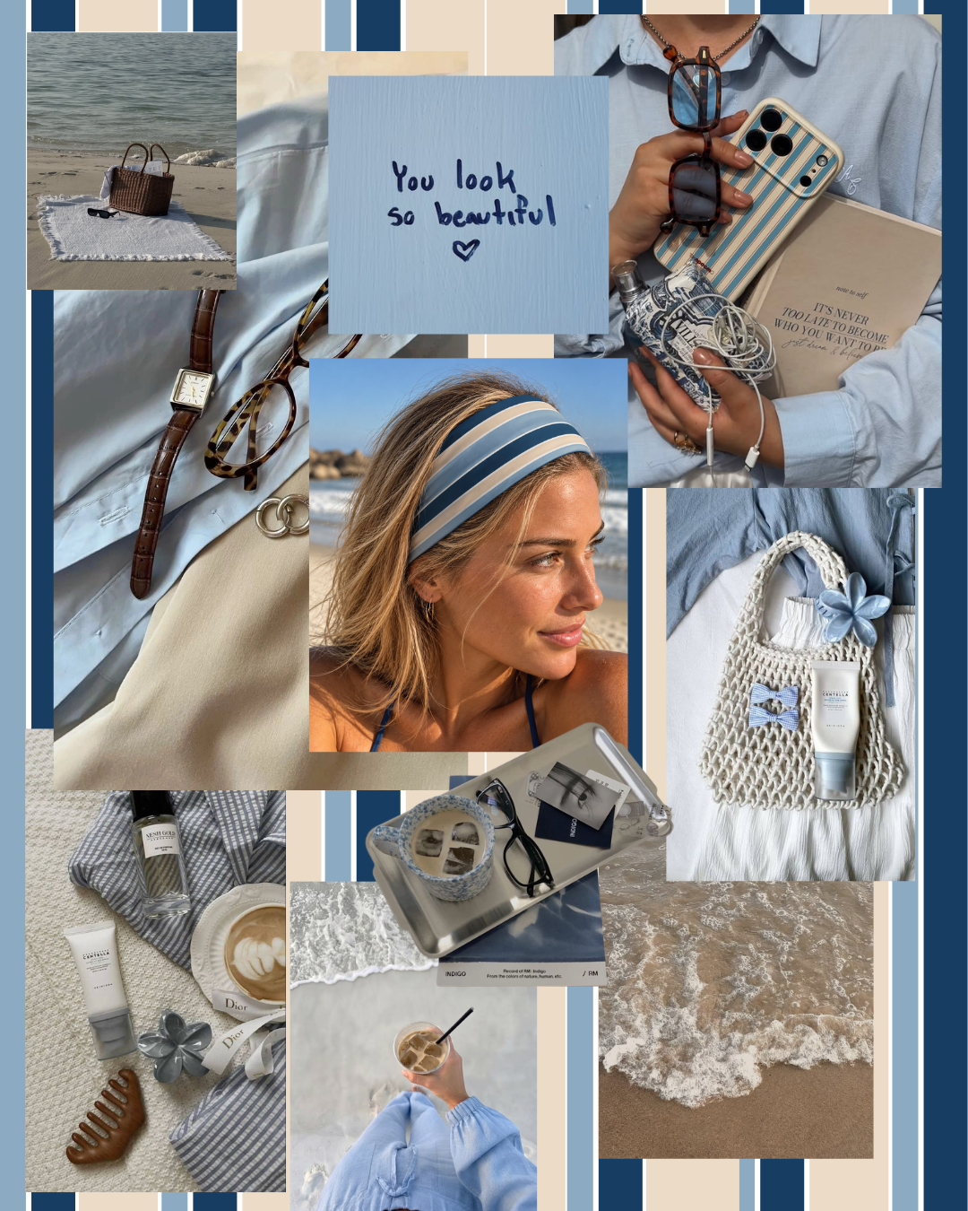 Signature Headband — Sea Salt