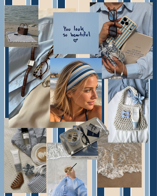 Signature Headband — Sea Salt